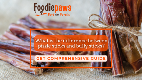 What is the difference between pizzle sticks and bully sticks?