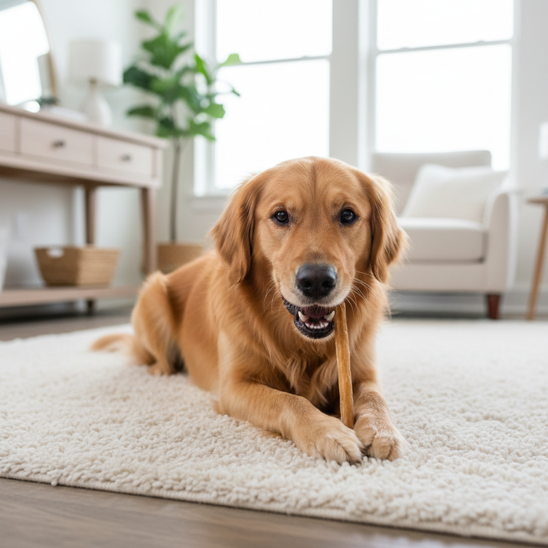 Hours of busy, happy chewing.